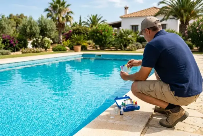 Mantenimiento de piscinas en Chiclana de la Frontera